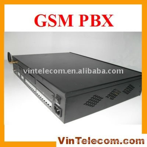 GSM Wireless Telephone PBX / PABX / PBX System work in GSM+PSTN